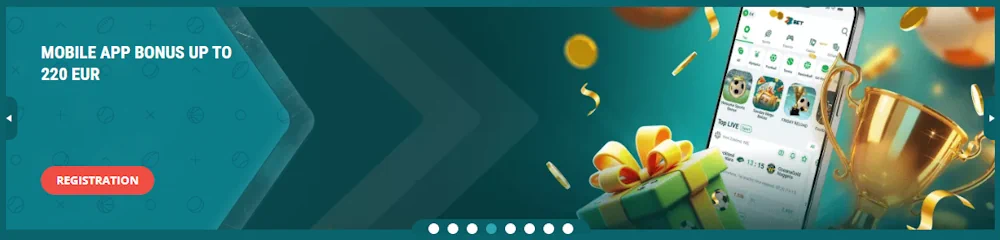 Mobilní aplikace 22Bet Casino